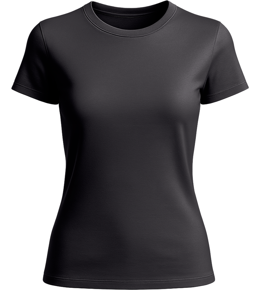 Basic women's t-shirt_MOUSE GREY_front