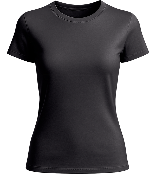 Basic women's t-shirt_MOUSE GREY_front