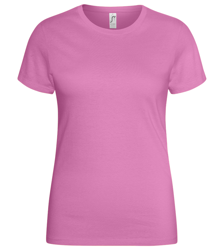 Basic women's t-shirt_PINK ORCHID_front