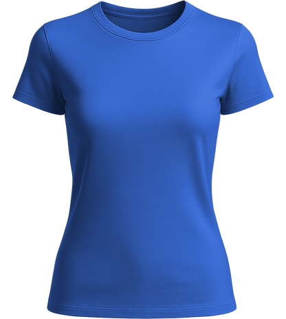 Basic women's t-shirt_ROYAL_front