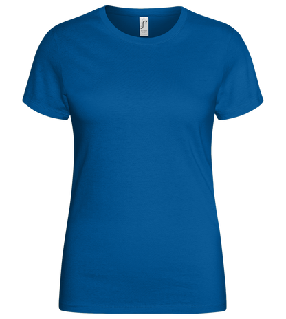 Basic women's t-shirt_ROYAL_front