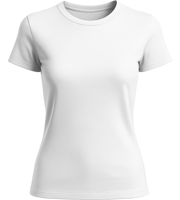 Basic women's t-shirt_WHITE_front