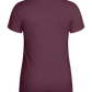 Basic women's t-shirt_BORDEAUX_back