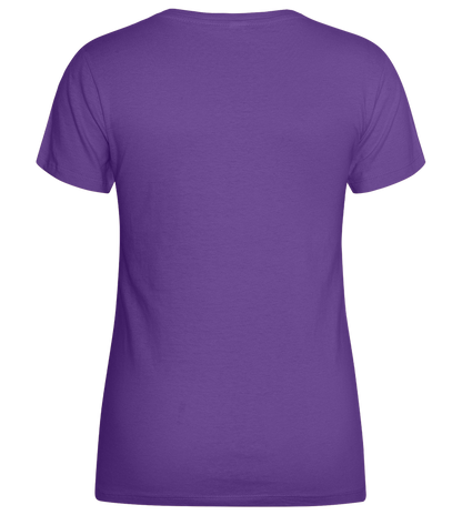 Basic women's t-shirt_DARK PURPLE_back