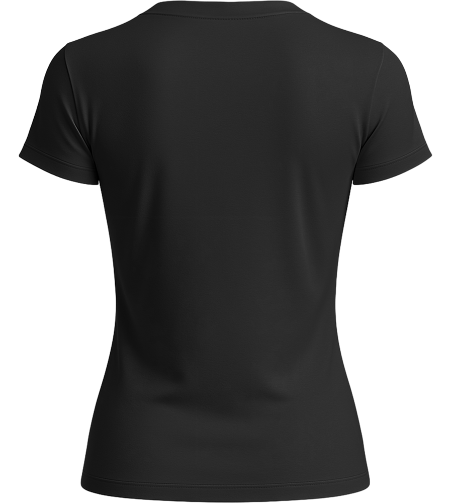 Basic women's t-shirt_DEEP BLACK_back