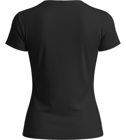 Basic women's t-shirt_DEEP BLACK_back