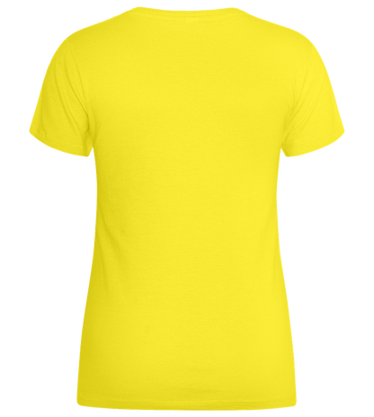 Basic women's t-shirt_LEMON_back