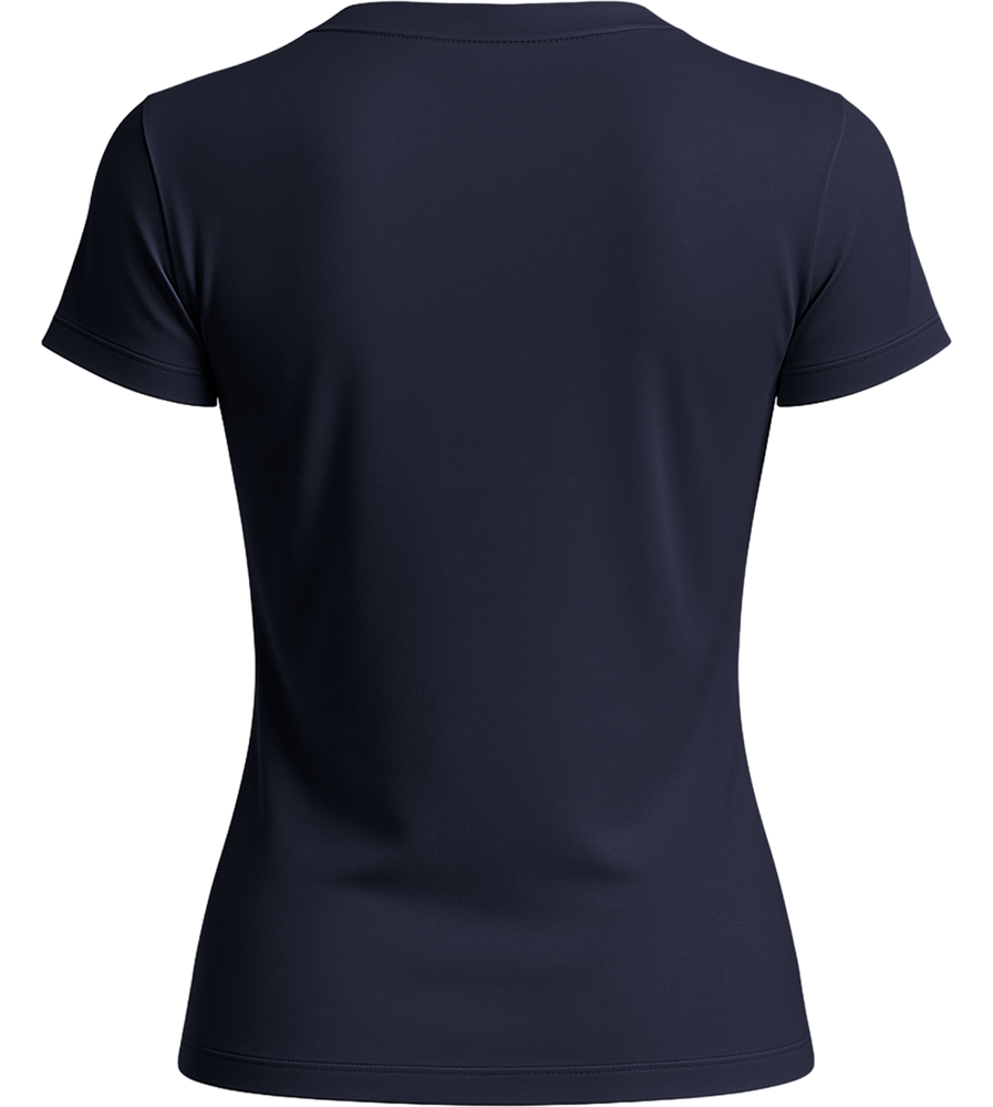 Basic women's t-shirt_MARINE_back
