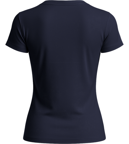 Basic women's t-shirt_MARINE_back