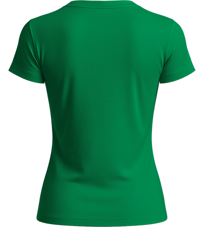 Basic women's t-shirt_MEADOW GREEN_back