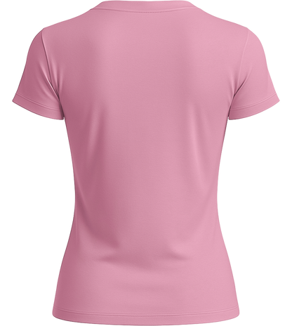 Basic women's t-shirt_PINK ORCHID_back