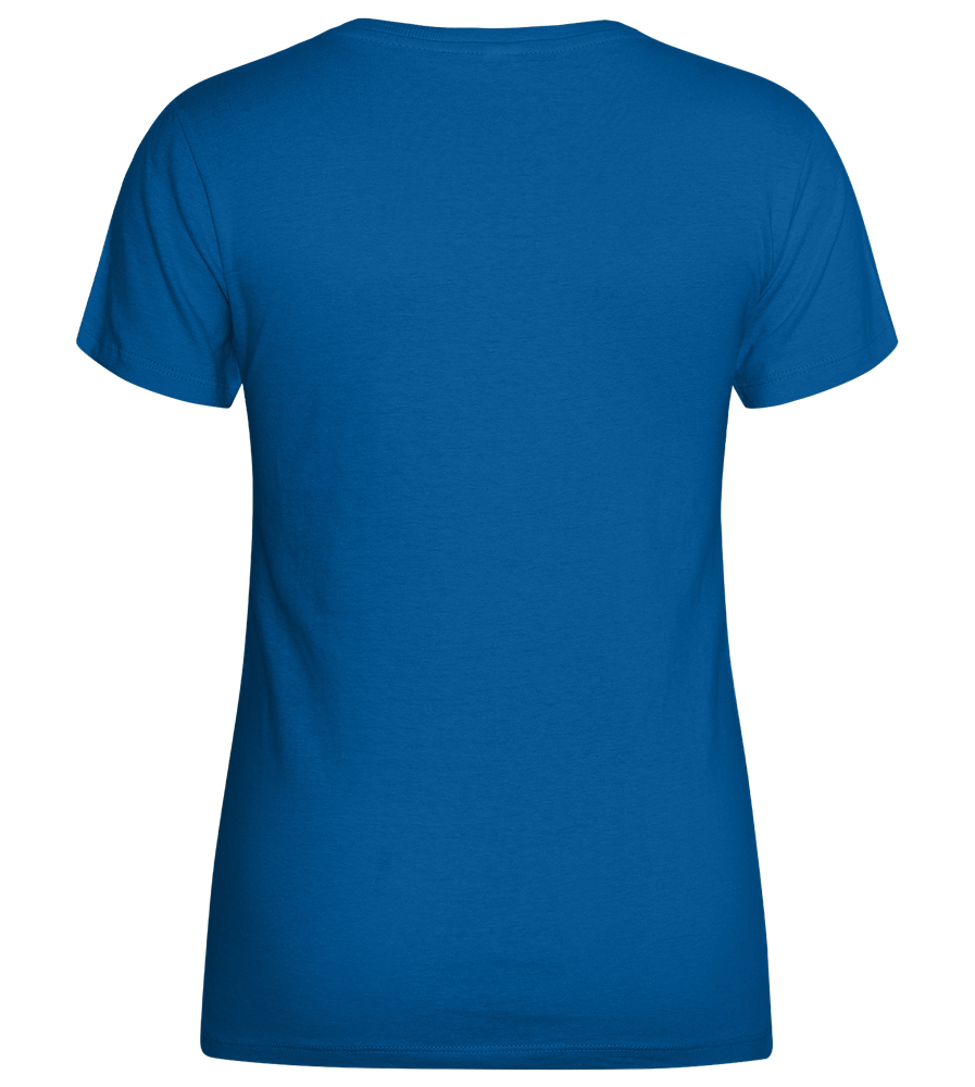 Basic women's t-shirt_ROYAL_back