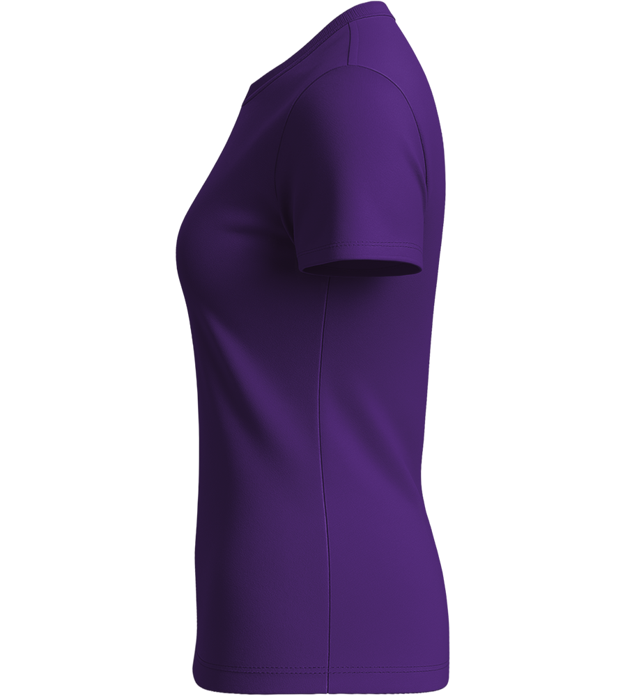 Basic women's t-shirt_DARK PURPLE_left