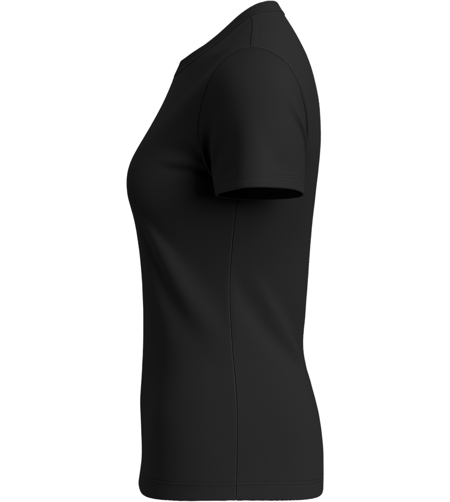 Basic women's t-shirt_DEEP BLACK_left