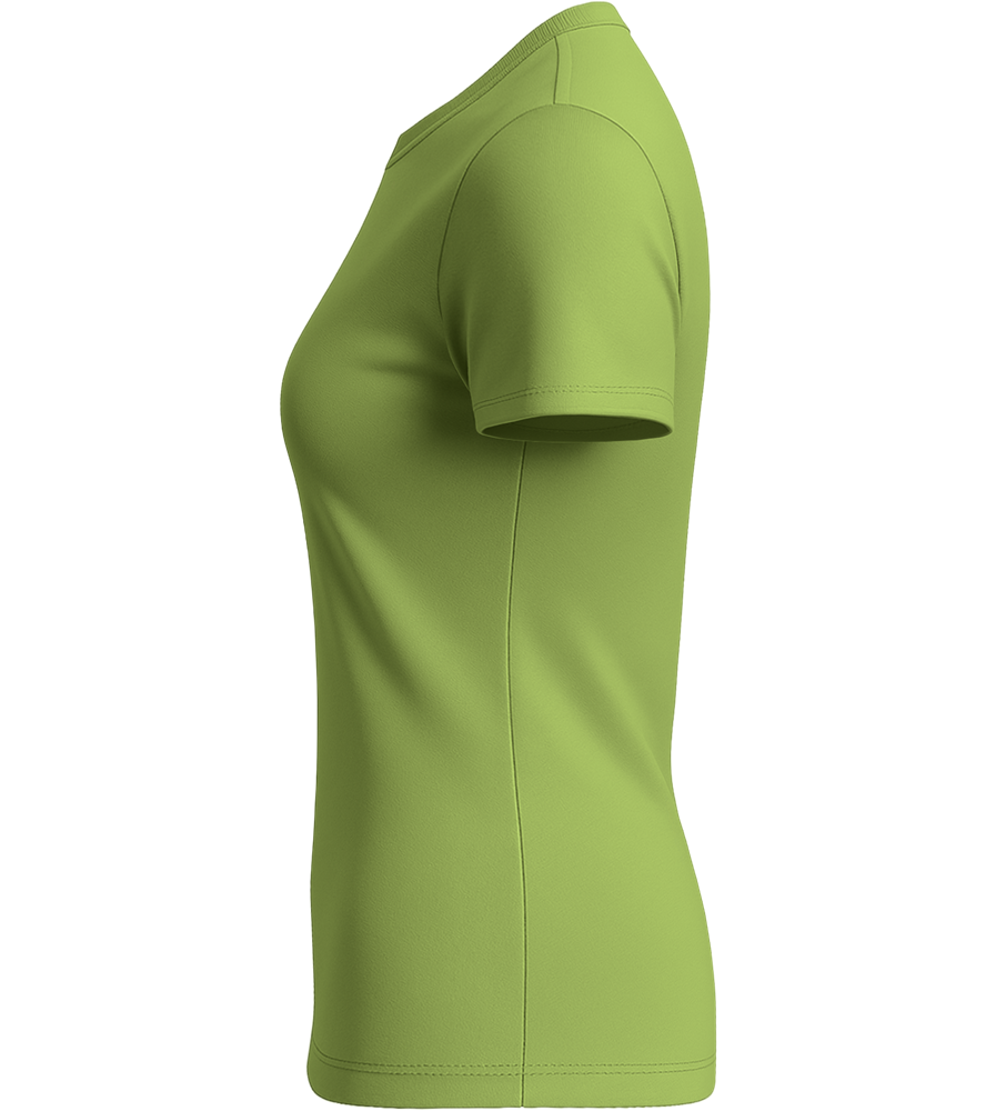 Basic women's t-shirt_GREEN APPLE_left
