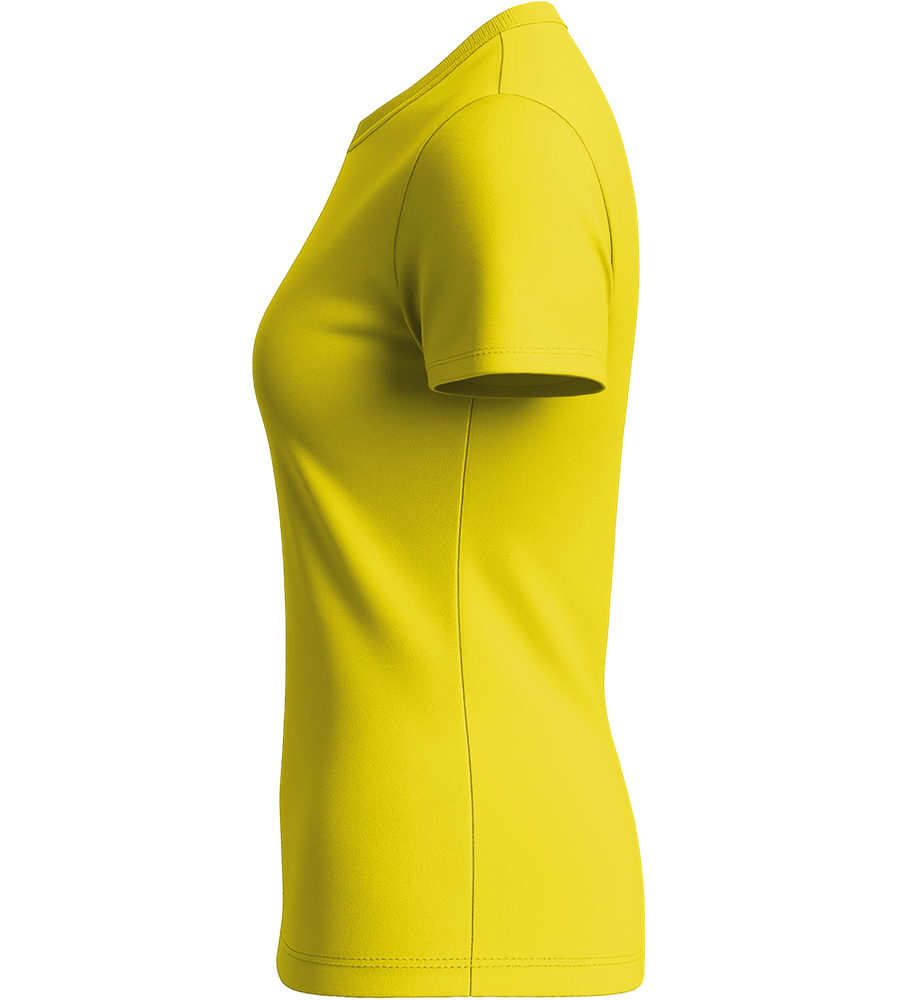 Basic women's t-shirt_LEMON_left