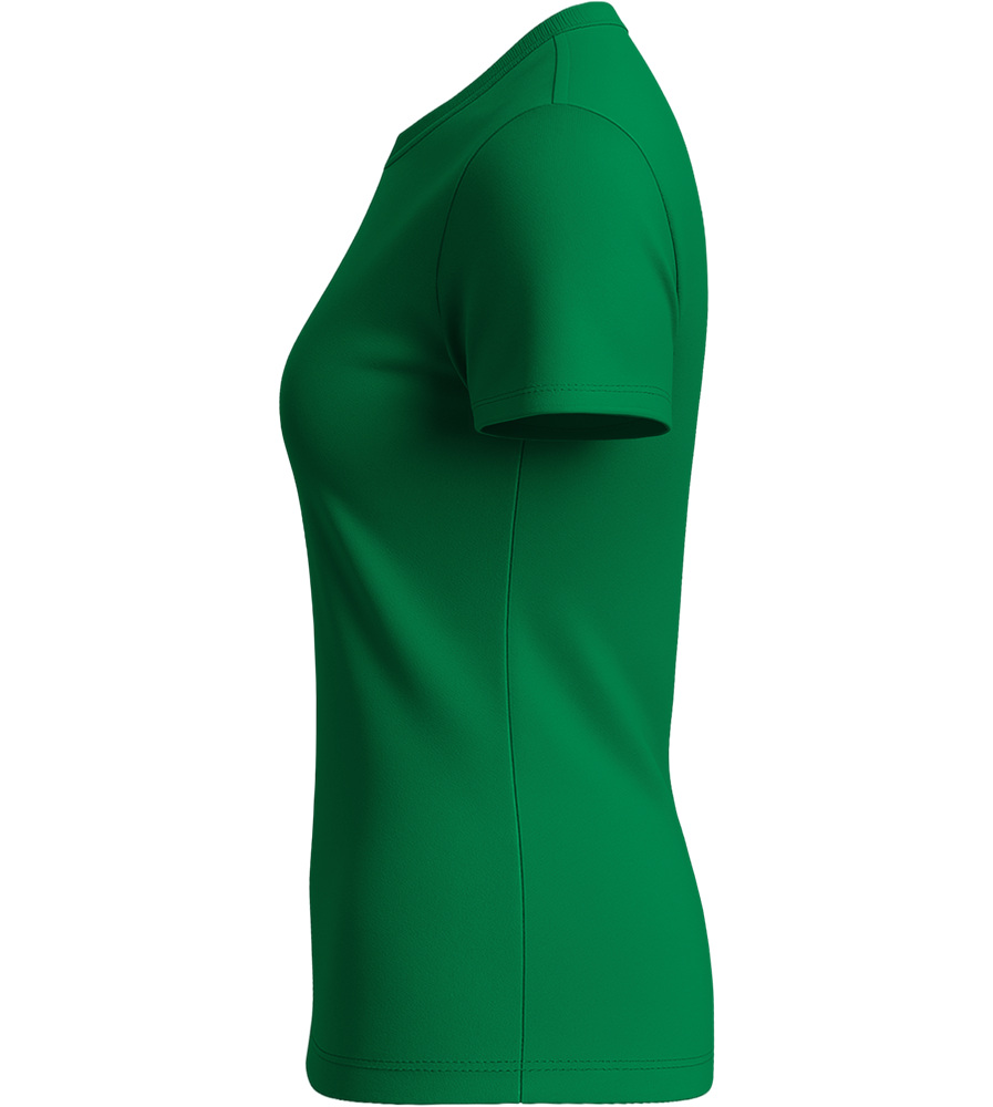 Basic women's t-shirt_MEADOW GREEN_left