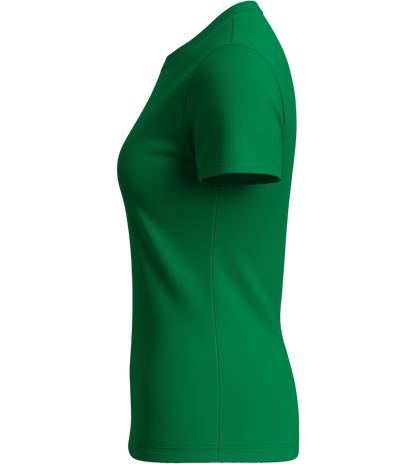 Basic women's t-shirt_MEADOW GREEN_left