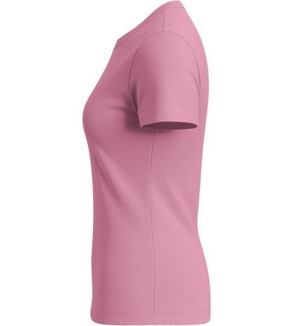 Basic women's t-shirt_PINK ORCHID_left