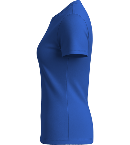 Basic women's t-shirt_ROYAL_left