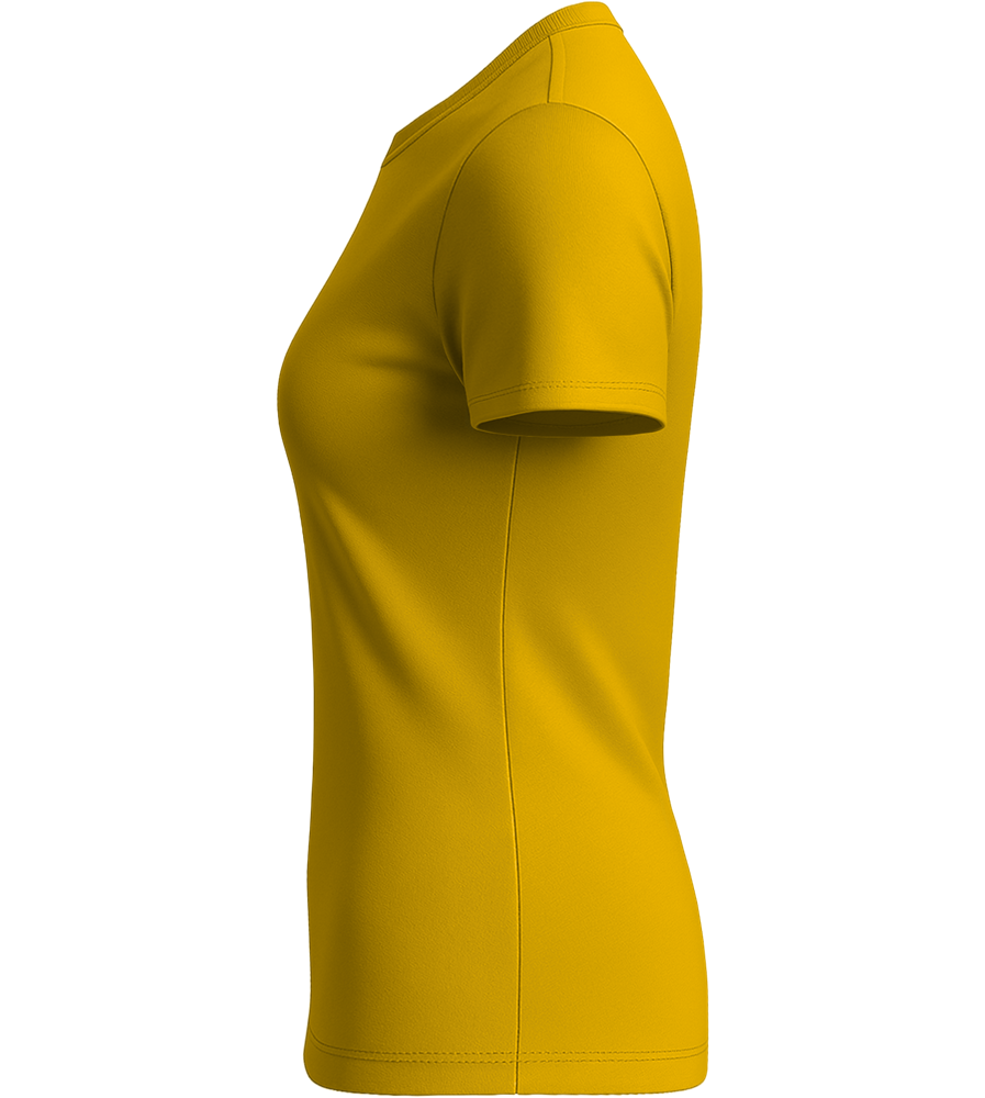 Basic women's t-shirt_YELLOW_left