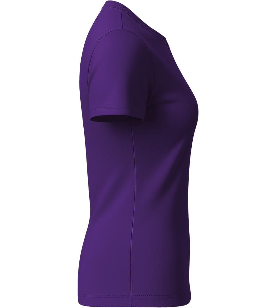 Basic women's t-shirt_DARK PURPLE_right