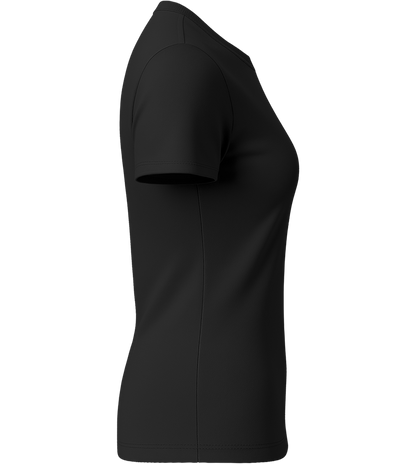 Basic women's t-shirt_DEEP BLACK_right