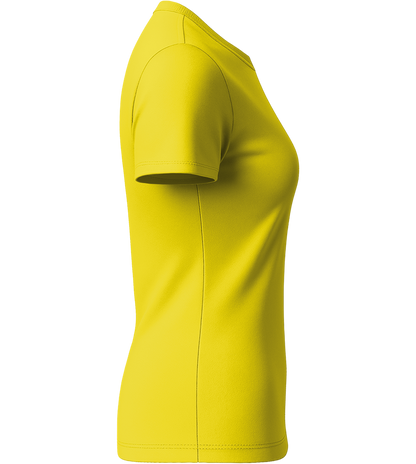 Basic women's t-shirt_LEMON_right