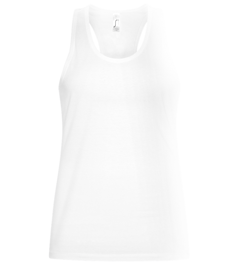 Basic women's tank top_WHITE_front