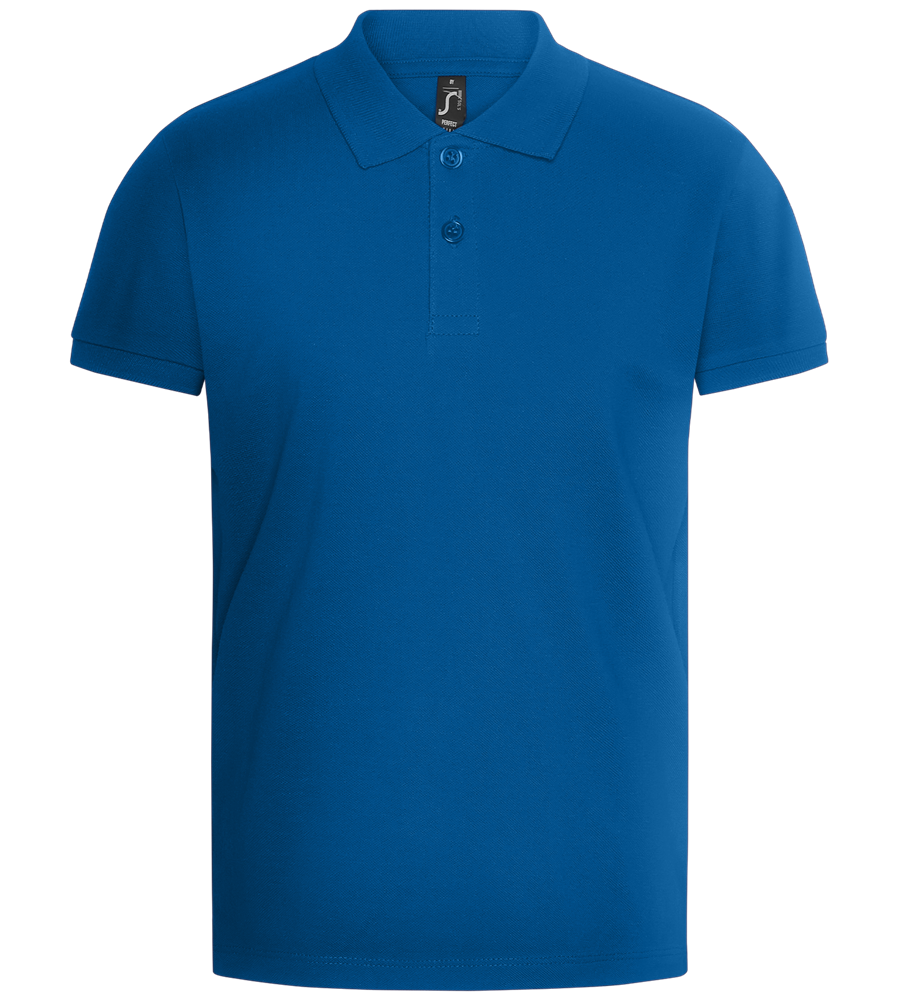 Premium kids polo shirt_ROYAL_front