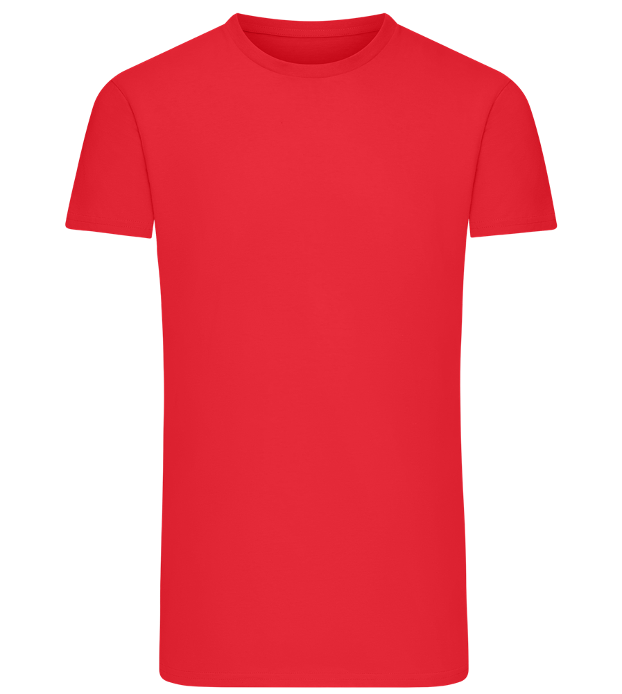 Comfort men's fitted t-shirt_BRIGHT RED_front