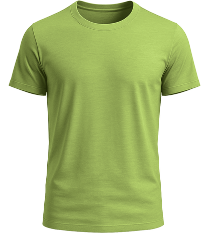 Comfort men's fitted t-shirt_GREEN APPLE_front