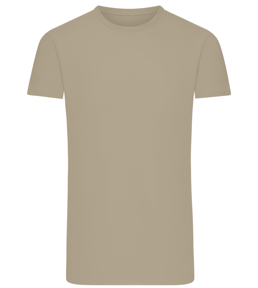 Comfort men's fitted t-shirt_KHAKI_front