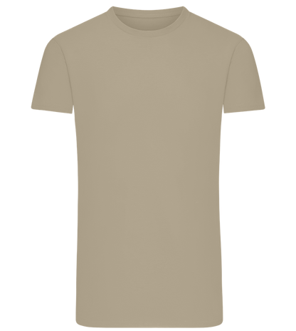 Comfort men's fitted t-shirt_KHAKI_front