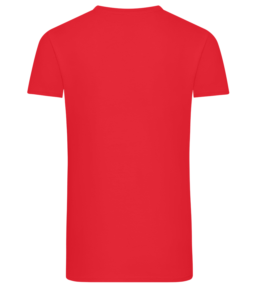 Comfort men's fitted t-shirt_BRIGHT RED_back