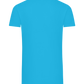 Comfort men's fitted t-shirt_TURQUOISE_back