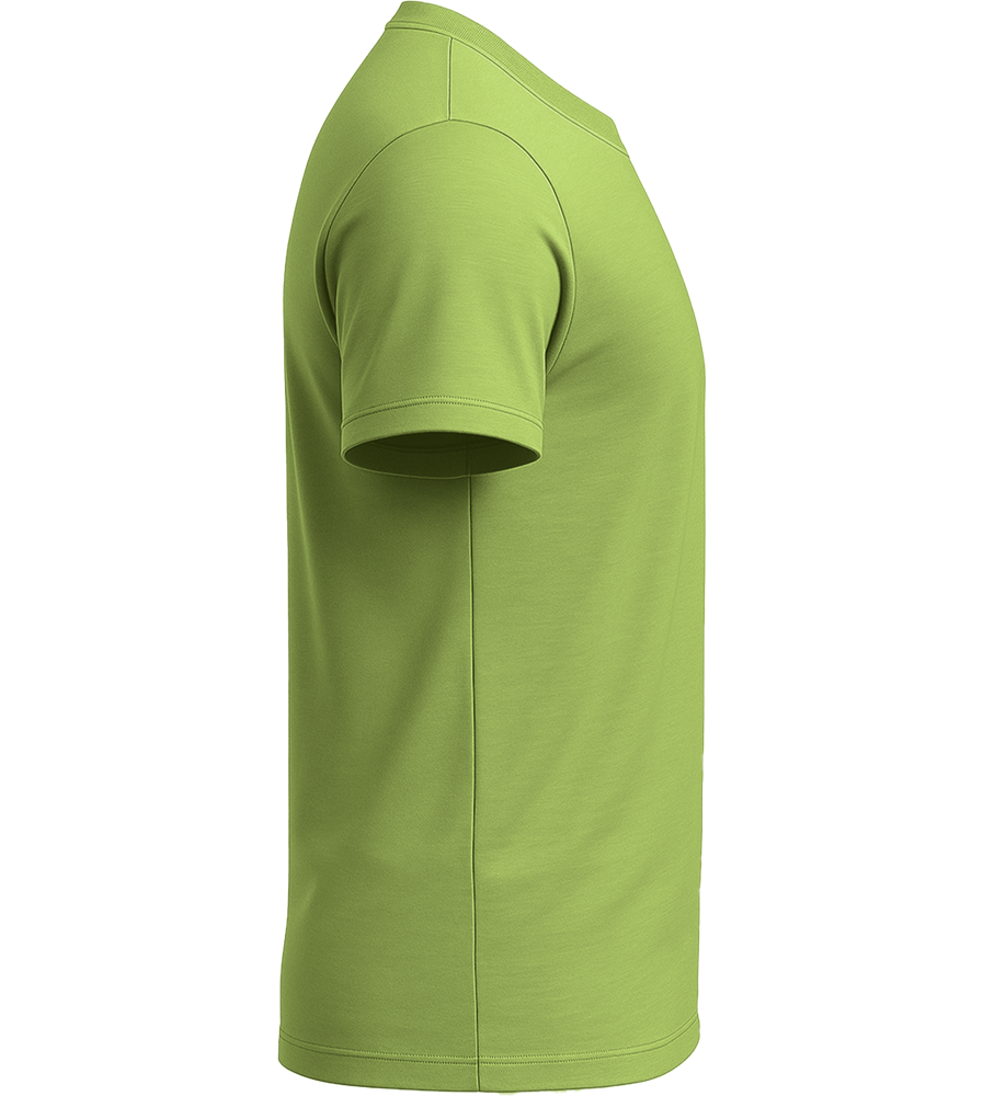 Comfort men's fitted t-shirt_GREEN APPLE_right