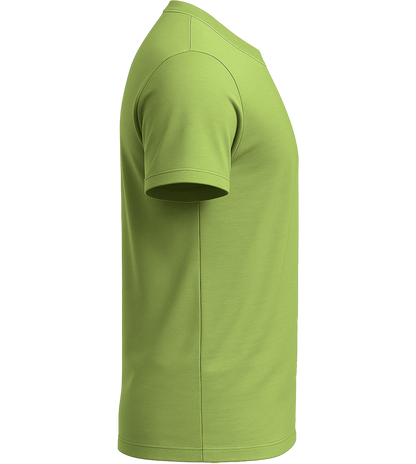 Comfort men's fitted t-shirt_GREEN APPLE_right