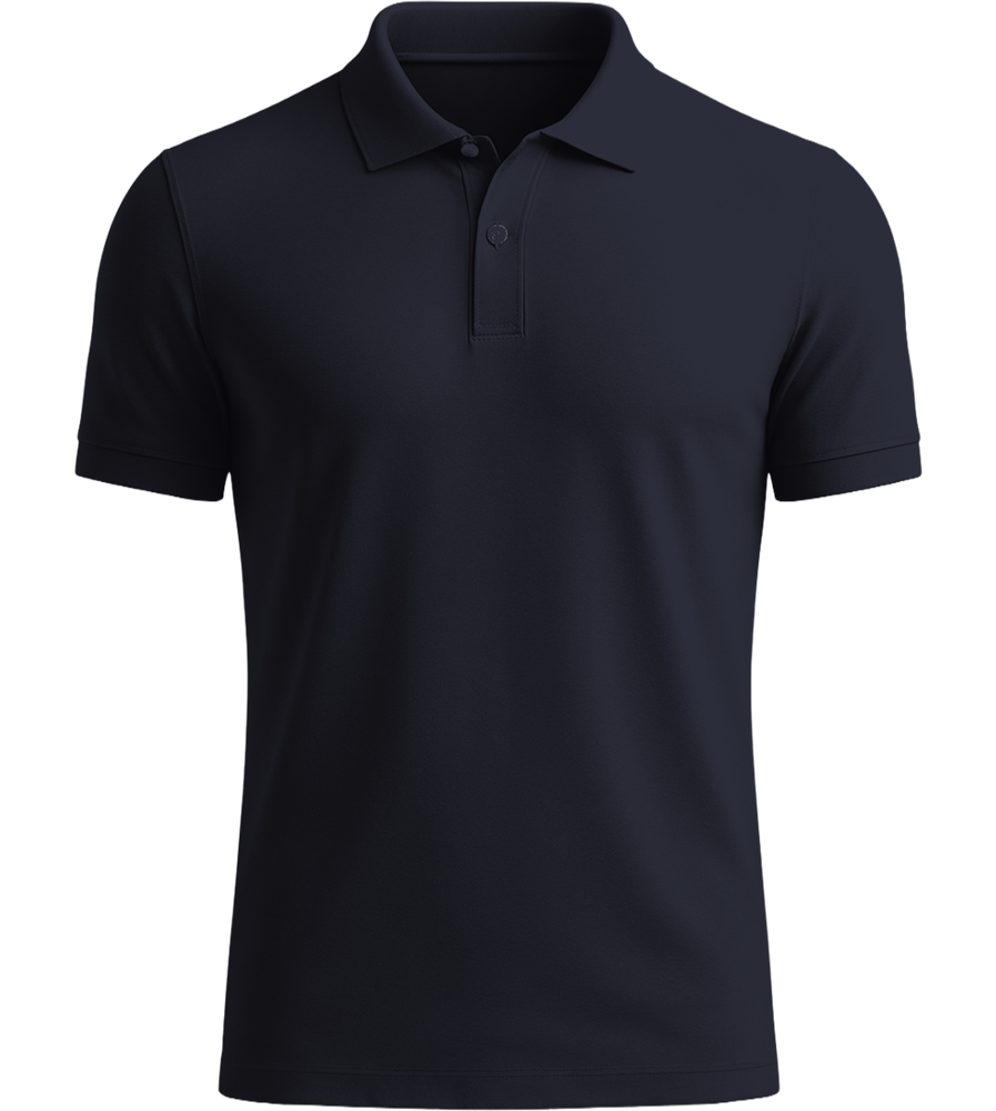 Premium men's polo shirt_FRENCH NAVY_front