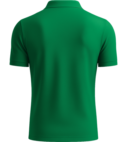 Premium men's polo shirt_MEADOW GREEN_back