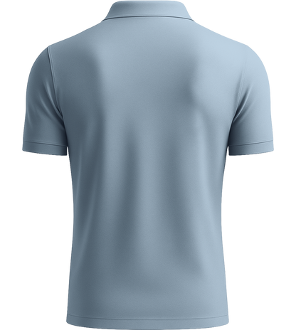 Premium men's polo shirt_STONE SKY_back
