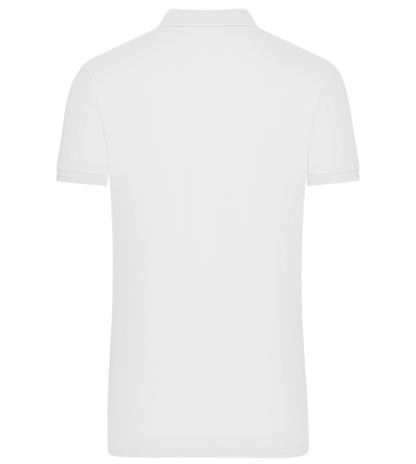 Premium men's polo shirt_WHITE_back