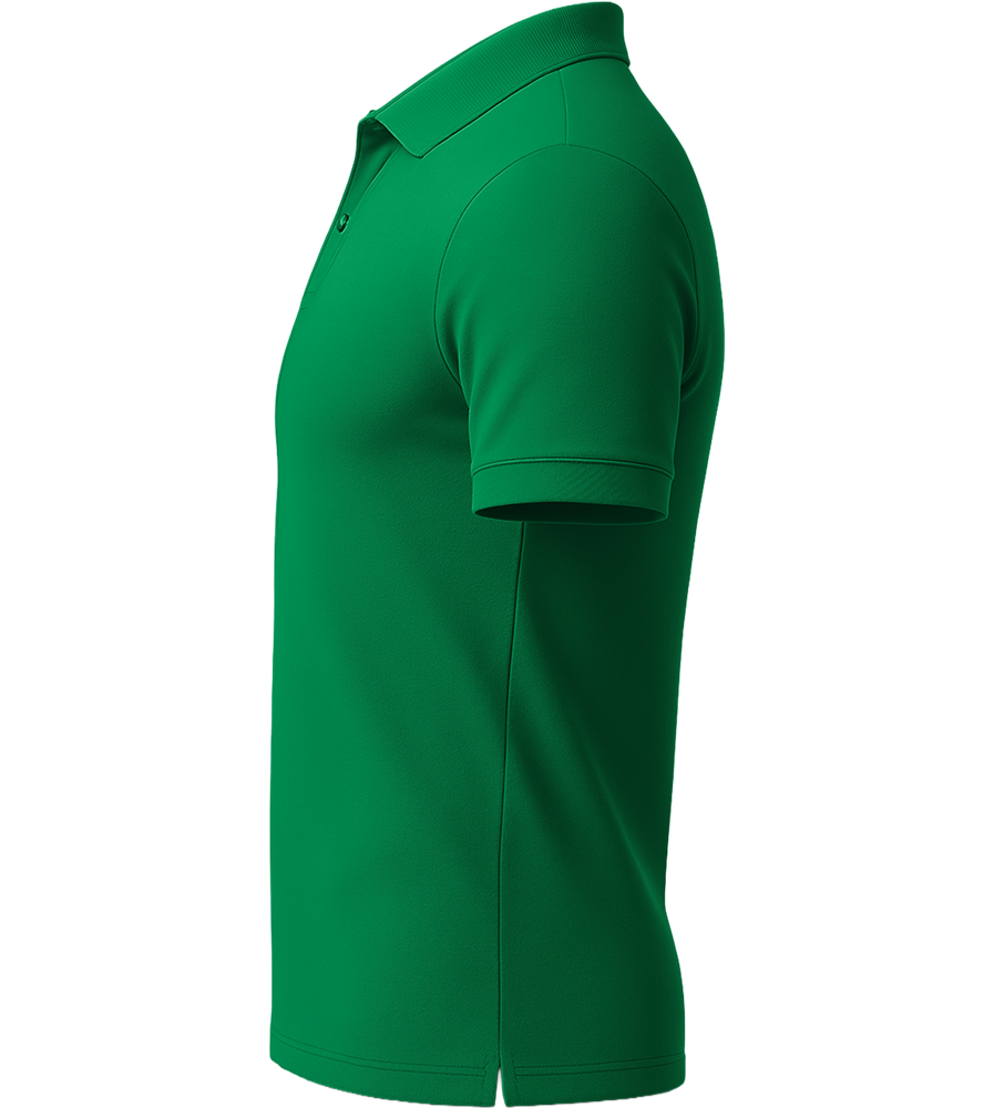Premium men's polo shirt_MEADOW GREEN_left