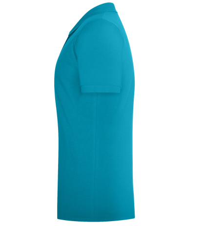 Premium men's polo shirt_TURQUOISE_left