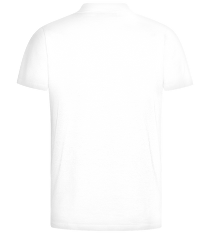 Basic men's polo shirt_WHITE_back