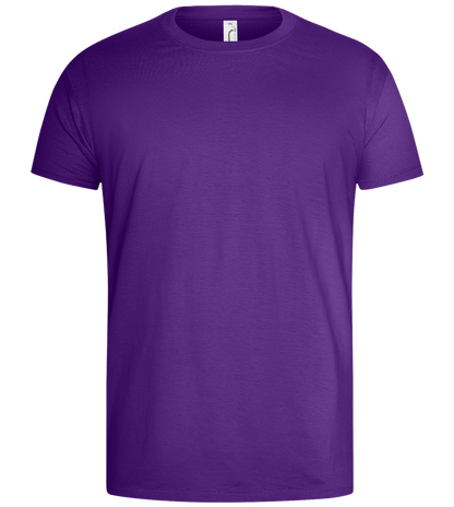 Basic men's t-shirt_DARK PURPLE_front