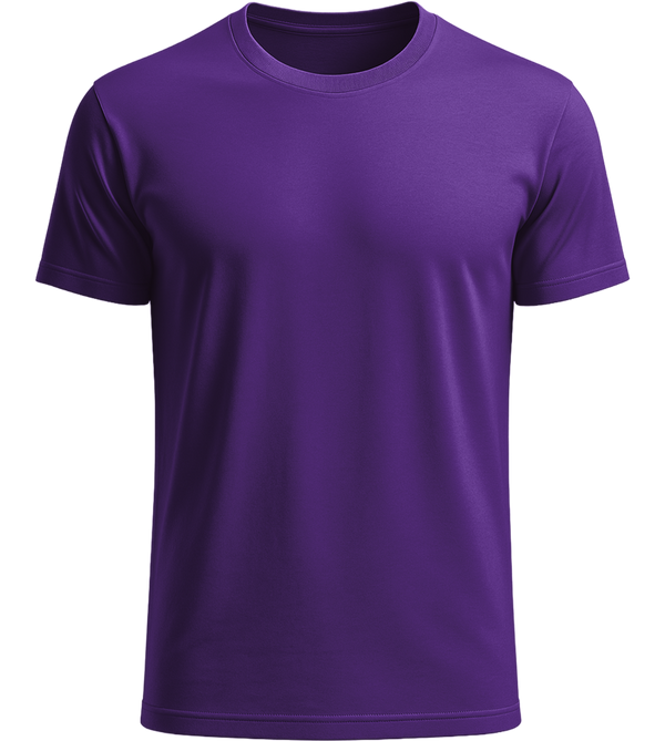 Basic men's t-shirt_DARK PURPLE_front
