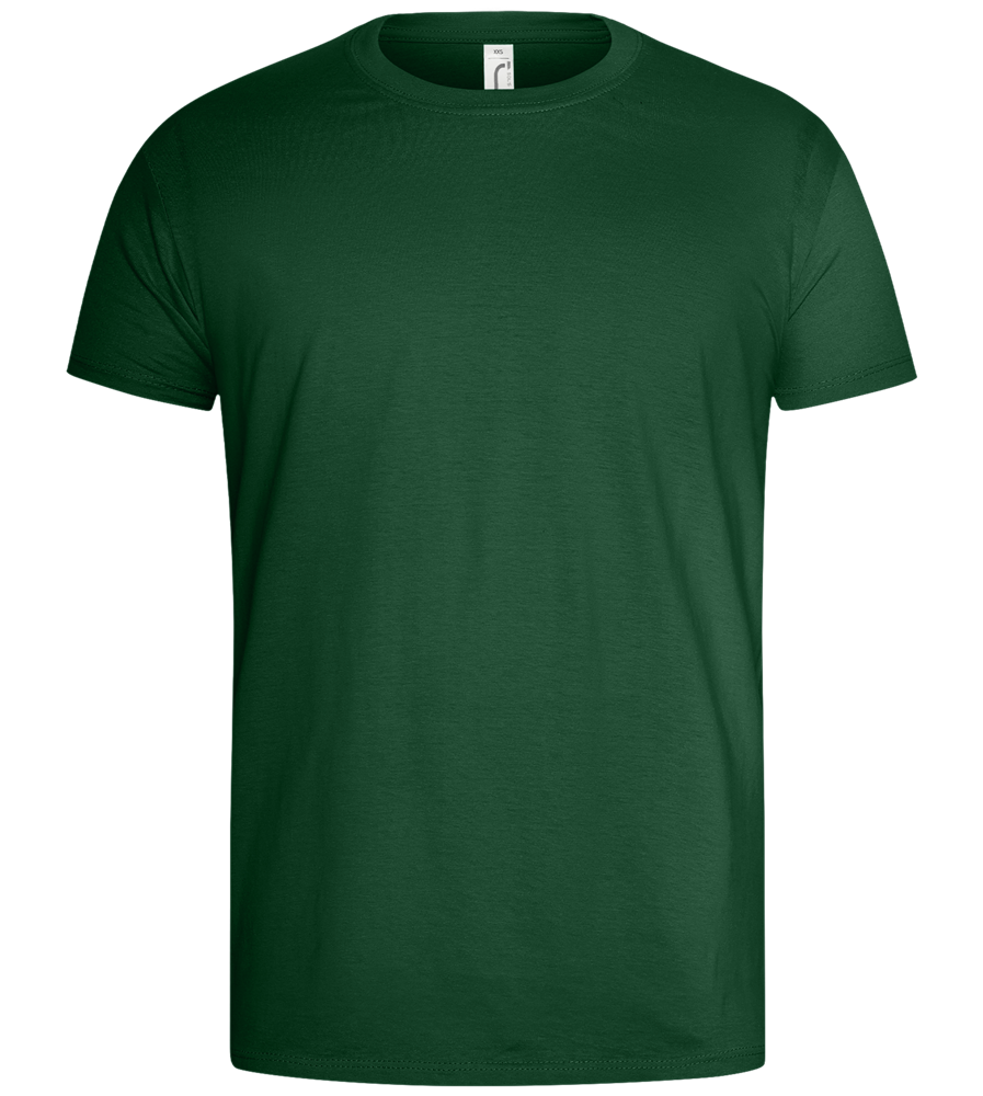 Basic men's t-shirt_GREEN BOTTLE_front