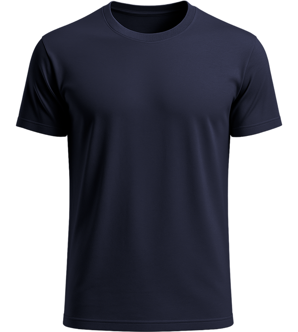 Basic men's t-shirt_MARINE_front