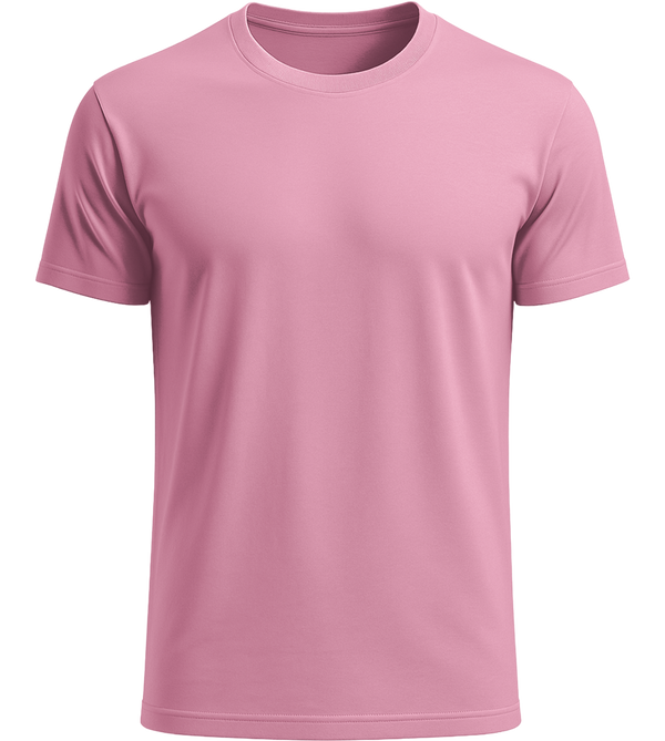 Basic men's t-shirt_PINK ORCHID_front